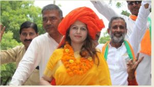 BJP Haryana candidate Sonali Phogat apologises for her 'Pakistan se aaye ho kya' remark