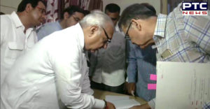 Haryana Former CM And Congress leader Bhupinder Singh Hooda files his nomination from Garhi Sampla-Kiloi