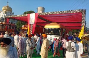 international nagar kirtan Today Gurdwara Baba Ajaypal Singh at Nabha