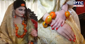 Pakistani Bride Tomato Jewellery On Her Wedding , video viral