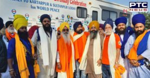 Canada bus World Tour Travelers reaching Amritsar Honored by SGPC