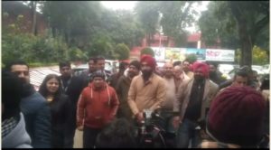 Chandigarh Journalists Bhagwant Mann Against Protest , AAP All programs boycott