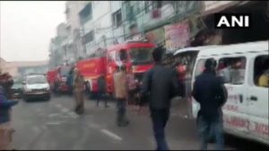 Delhi Anaj Mandi house Fire , 35 people Death