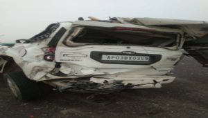 Rajasthan Jaisalmer-Jodhpur National Highway Road Accident , 2 deaths, 4 injured