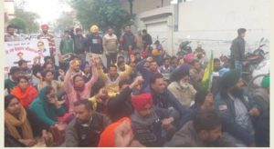 Punjab Six Cabinet Ministers Home front Protest Unemployed teachers