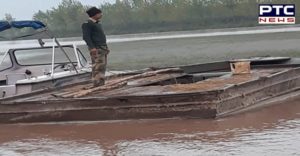 BSF India-Pakistan border Ravi River Recover Pakistani boat