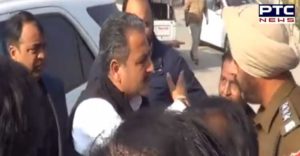 Minister Vijay Inder Singla Protest Teachers Abuse ,Video viral