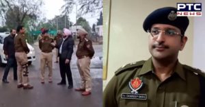 Sangrur Moonak hearing came prisoner His partner Absconding , Police officer Injured