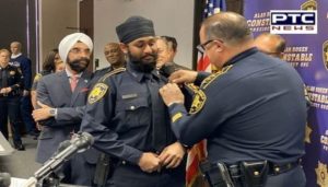 Bhai Gobind Singh Longowal Congratulations Amrit Singh First Sikh Deputy Constable In America