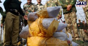 Pakistan 25 Crore heroin and weapons including smuggler Arrested