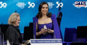Deepika Padukone Honoured with Crystal Award 