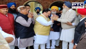 BJP President JP Nadda to invite for Son marriage Former Chief minister Parkash Singh Badal Arrives in village Badal 
