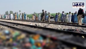 Pakistan Train collides with Bus In Sindh province, 30 killed, 60 injured