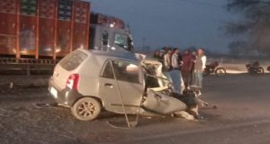 Road Accident In Bathinda-Dabwali Highway 2 Death 