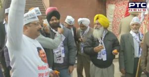 Delhi Elections AAP victory celebrates in Punjab AAP workers