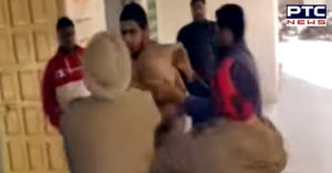 Ludhiana police station clash between 2 parties, video made by people