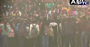 Delhi: National Commission for Women has taken cognizance of alleged sexual assault on students of Delhi University Gargi College for women