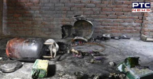 Khanna: Gas Cylinder Fire food cooking, husband and wife Injured