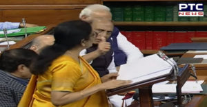 Nirmala Sitharaman #Budget2020 speech During feeling unwell