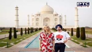 Diljit Dosanjh teases Ivanka Trump with photoshopped meme.Ivanka Trump thanks Diljit Dosanjh for 'taking her' to the Taj Mahal