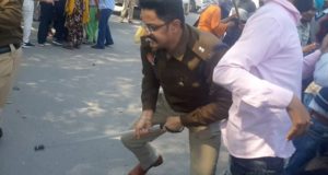unemployed teachers protest in Patiala Police latchicharge