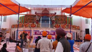Bhai Longwal Pay Obesiance At Takht Sri Keshgarh Sahib Sri Akhand Path Sahib Bhog