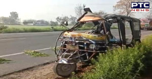 Auto Collided Stray Animal । Stray Animal Accident । Punjab News