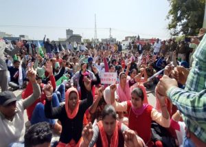 Unemployed Teachers Protest In Sangrur Against Education Minister