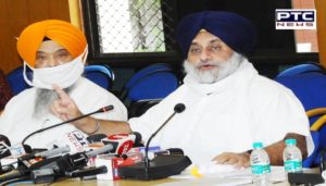 Sukhbir Singh Badal castigates CM and Cong for trying to deceive farmers by issuing a false and misleading press statement about the All Party meeting