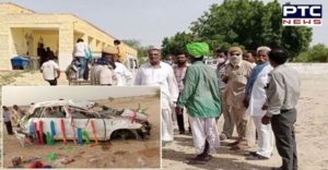 Doli Car Accident Jodhpur in Rajasthan , bride including 4 killed