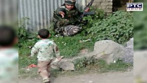 J&K: Police rescue 3-year-old crying over grandfather's body following Sopore terrorist attack