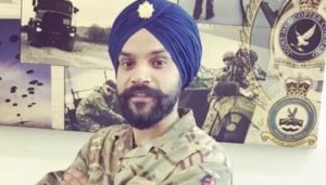 British Sikh soldier Corporal Chamandeep Singh promotion