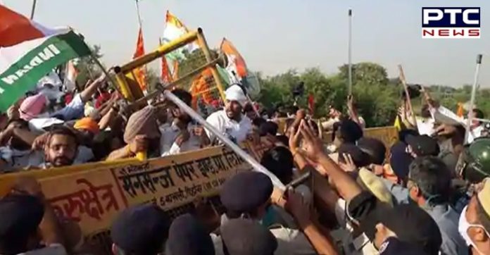 Farmers protesting against 'anti-farmer bills' lathi-charged in Sirsa