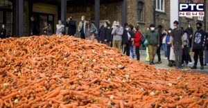 29 Tonnes Of Carrots Were Dumped On A London Street