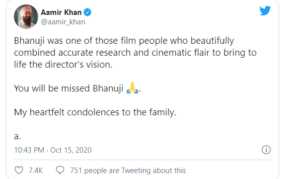 Aamir khan 's tweet