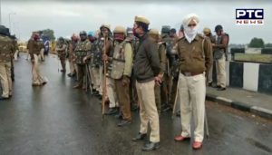 Farmers Protest In Delhi : Heavy barricading by police on Haryana side at Shambhu border