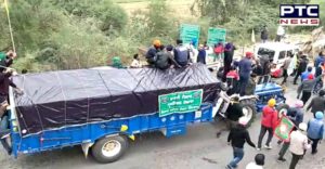 Farmers break police barricade enter Haryana after clash with police at Shambhu border