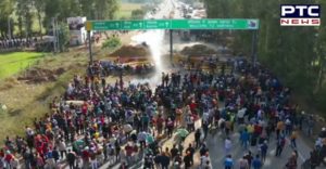 Farmers and Police between Clashes at Khanauri border, farmers break barricades march to Delhi