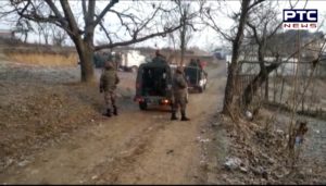 Encounter breaks out between security forces and terrorists in Wanigam