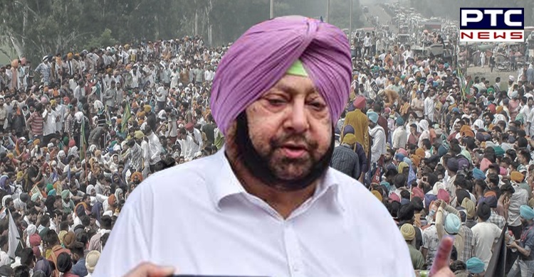 Amid farmers protest against farm laws 2020, Punjab CM Captain Amarinder Singh said that the issue was not political.