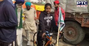 Cyclist Baljeet Kaur: brothers and sisters reached the Delhi Kisan Dharna after cycling 300 km
