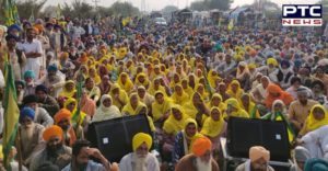 Farmers Protest Delhi border against the Central Government's Farm laws 2020