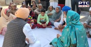 Harsimrat Kaur Badal shares grief with family of martyred farmer at Delhi's Kisan Andolan