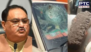 BJP President JP Nadda, Kailash Vijayvargiya’s convoys attacked in Bengal, stones hurled at car