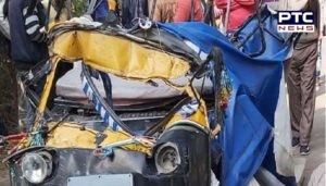 Ambala : Auto and canter between collision in Narayangarh ,Six Killed
