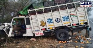 Road accident on  Jalandhar Pathankot national highway
