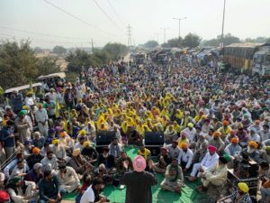 Bharat Bandh : Farmers protest at Budhlada and Lohian Khas Against Farm Bills