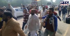 Farmers protest and toll plazas Bandh at 2 places in Panchkula against agriculture laws 2020