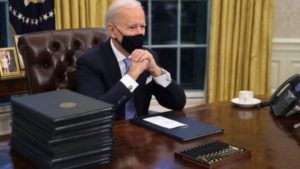 US President Joe Biden Signs Order Rejoining Paris Climate Agreement
