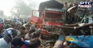 Moradabad Road Accident in 10 killed, over 25 injured in Agra-Moradabad Highway